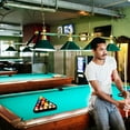 thumbnail image 4 of GSE Games & Sports Expert Black Plastic Billiard Ball Rack. 8 Ball Triangle Pool Ball Rack for 2-1/4" Pool Balls, 4 of 8