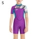thumbnail image 3 of Advancent Trajes de neopreno para niñas de 2,5 MM, traje de buceo de secado rápido, traje de neopreno de una pieza, traje de baño para jóvenes, buceo, Deportes acuáticos Violeta S Advancent OD003678-01, 3 of 6