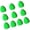 Green 10, variant on KUFptva 10pcs/50pcs Fly Fishing Indicators Foam Floats Bright Color Fishing Floats for Trout Fishing Tackle