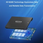 محرك أقراص صلبة داخلي Ssd Sata Iii 2.5” سعة 256 جيجابايت، فلاش Nand ثلاثي الأبعاد، محرك أقراص صلبة داخلي Ssd متقدم بسرعة تصل إلى 550 ميجابايت/ثانية، ترقية Sata 3 Ssd للكمبيوتر الشخصي والكمبيوتر المحمول