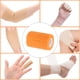 thumbnail image 5 of 12 Rollos de Cinta Adhesiva Elástica, Vendaje Elástico, Cinta de 3" x 5 Yards para Muñeca y Rodilla, Naranja Oscuro, 5 of 6