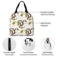 thumbnail image 3 of KLL Snake And Moon Print Insulated Lunch Bag Women, Reusable Cute Tote Lunch Box for Adult & Men, Leakproof Cooler Lunch Bags for Work Office Travel Picnic, 3 of 5