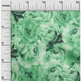 thumbnail image 2 of oneOone Polyester Spandex Sea Green Fabric Floral Sewing Fabric By The Yard Printed Diy Clothing Sewing Supplies 56 Inch Wide, 2 of 4