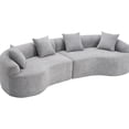 thumbnail image 3 of 4 Seat Sleeper Sectional Sofa / No Assembly Hassle / Living Room in Apartment, 3 of 6