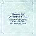 thumbnail image 3 of Trace Minerals Glucosamine/Chondroitin/MSM - Liquid Glucosamine Supplement for Joint Care & Bone Health - Full Spectrum of Ionic Minerals - High Absorption - Blueberry - 32 fl oz (32 Servings), 3 of 6