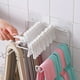 thumbnail image 5 of Yuarrent Perchas multifunción Organizador Estante Soporte de almacenamiento de ropa Apilador Montado en la pared Soporte de suspensión de Almacenamiento y organización del hogar Negro, 5 of 6