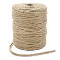 thumbnail image 2 of Tenn Well Braided Jute Twine, 200Feet 3.5mm Wide Natural Jute Rope for Artworks and Crafts, Macrame Projects, Gardening Applications (8 Strands), 2 of 5