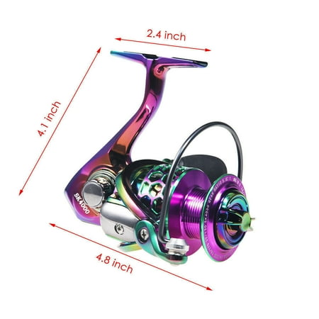 14BB High Speed Fishing Reel Powerful Spinning Reel Metal Spinning Fishing Reel