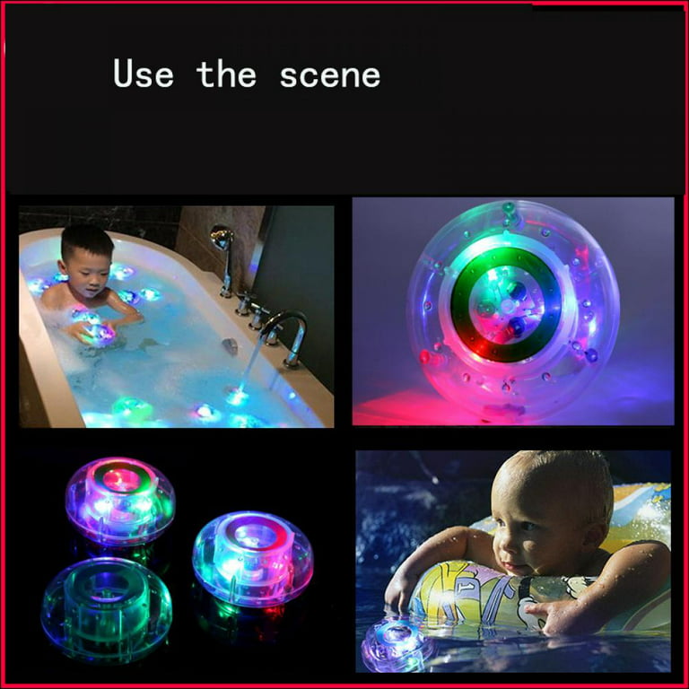 New Baby Kids Bathroom LED Light Toys Color Changekids bath toys Gift