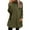 Blackish Green, variant on Women's Solid Color Mid-Length Cat Ear Fleece Hooded Sweatshirt, Plus Size Winter Warm Plush Pullover with Cozy Round Neck, Oversized Casual Loungewear for Daily Wear and Outdoor Activities