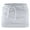 WHITE, variant on Edwards Garment Half Bistro Waist Apron, Style 9007