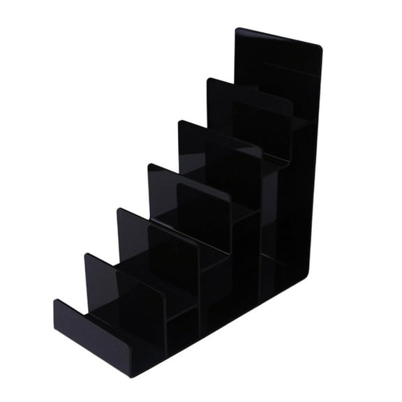 SIEYIO Acrylic Display Rack For Handbags Cosmetics Structure Purse Display Shelf
