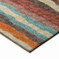 thumbnail image 4 of Bravado Indoor/Outdoor Red Modern Color Block 1'8" x 2'6" Non-Skid Accent Rug, 4 of 8