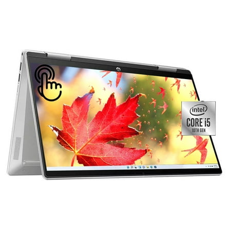 HP Pavilion x360 Laptop, 2-in-1 14" FHD Touch Screen, 10 Core Intel Core i5-1235U, 8GB RAM, 1TB SSD, Windows 11 Home