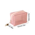 thumbnail image 3 of Cififendec Mesh Mini Cosmetic Pouch, 4.72"×3.54", Octagon Shape Breathable Portable Zipper Travel Bag for Lipstick Storing and Travel Daily Use, 3 of 6