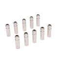 thumbnail image 4 of 4 Cores XLR Male Plug, Compact Reduce Noise 4 Pin XLR Male Connectors Nickel Finish  For Equalizer For Microphone For Guitar, 4 of 8