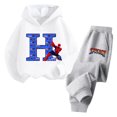 thumbnail image 1 of Spidermans Jungen sudaderas con capucha conjunto de mangueras Kinder Wunder Anime breve AZ sudadera manguera Kinder invierno cálido Kleidung Geschenk heiße Verkäufe, 1 of 5