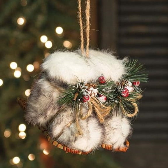 Snowboot/Snowshoe Ornament