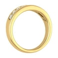 thumbnail image 2 of 1/2 Carat Channel Set Diamond Wedding Band Ring in 14K Yellow Gold (Ring Size 11), 2 of 4