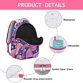 thumbnail image 2 of Abstract Paisley Students Backpack Colorful Bohemian Vintage Floral School Bag with Elegant Ethnic Pattern, Lightweight and Wear-Resistant for Students, 2 of 5