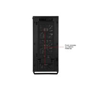 Silverstone PM02B-G (Black+ Tempered Glass Window) ATX/MATX Primera Chasis