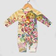 thumbnail image 4 of Kirby Baby Long Sleeve Footless, Infant Playsuit Romper Jumpsuits for Boys Girls, 4 of 8