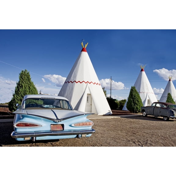 Print: Wigwam Motel, Route 66, Holbrook, Arizona, 2006