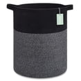 thumbnail image 1 of Cesta de lavandería BOSROTY, tamaño grande, 72 L, para ropa, color negro, 1 of 9