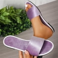 thumbnail image 2 of Slippers for Women,Men's And Summer Indoor Non Leisure Bathroom Soft Soled Slippers,Womens Slippers,Purple,8.5, 2 of 9