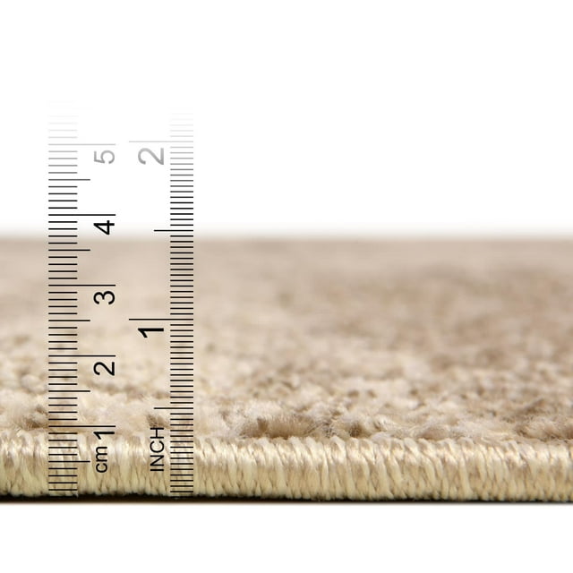 Unique Loom Tapis de la Collection Del Mar - Design Tonal Inspiré de la Transition Moderne (7 0 x 10 0 Rectangulaire, Beige/brun)