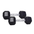 thumbnail image 1 of Par Mancuernas Hexagonales Tayga  15 Lb, 1 of 3