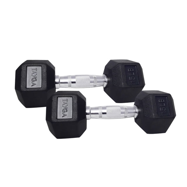 Par Mancuernas Hexagonales Tayga 15 Lb