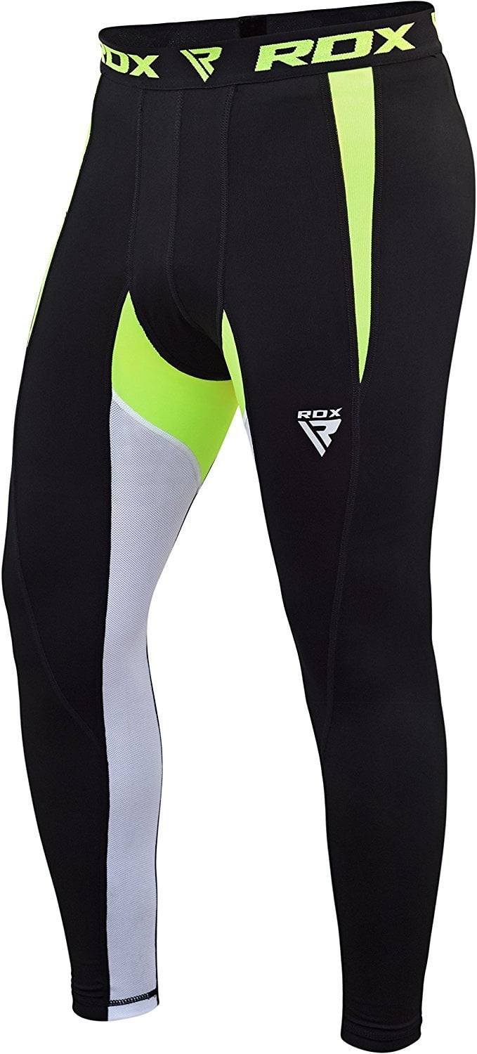 RDX MMA Compression Pants Base Layer Fitness Training Tights Sports Workout by RDX