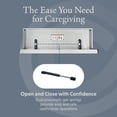 thumbnail image 2 of Foundations Extended Length Changing Station, Recessed Mount, Stainless Steel, 100SSE-R, 64.75" Length, 2 of 7