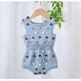 thumbnail image 3 of Knitted Pom Pom Romper Jumpsuit, 3 of 8
