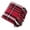 Red, variant on Fennco Styles Chenille Woven Plaid Tassel Throw Blanket 50" W x 60" L - Grey Soft Blanket for Bed, Couch, Sofa, Home, Office and Holidays Décor