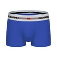 thumbnail image 1 of PEASKJP Mens Trunk Pouch Underwear with Hidden Zipper Pocket Comfy Breathable Low Rise Underwear,Blue L, 1 of 4