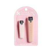 Olive & June Mani & Pedi Clippers, 2 Count, Pink