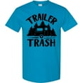 thumbnail image 3 of Inktastic Trailer Trash Camping Humor T-Shirt, 3 of 5