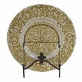thumbnail image 2 of Benzara Elegantly Stylish Glass Charger Plate, 2 of 2