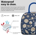 thumbnail image 3 of Lunch Bag Women,Zipper Closure Lunch Tote for Women Adult Men,Small Leakproof Starfish (225) Lunch Tote Beach Picnic Cooler Tote Bag for Work Office Picnic, 3 of 7