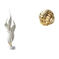 thumbnail image 1 of Escultura De Nudo De Pluma, Arte Moderno De Resina, Bola De Hilo, Adorno Decorativo Para Chimenea, Oficina, Armario, Amigos, Encimera, Entrada, Sala De Estar, 1 of 8