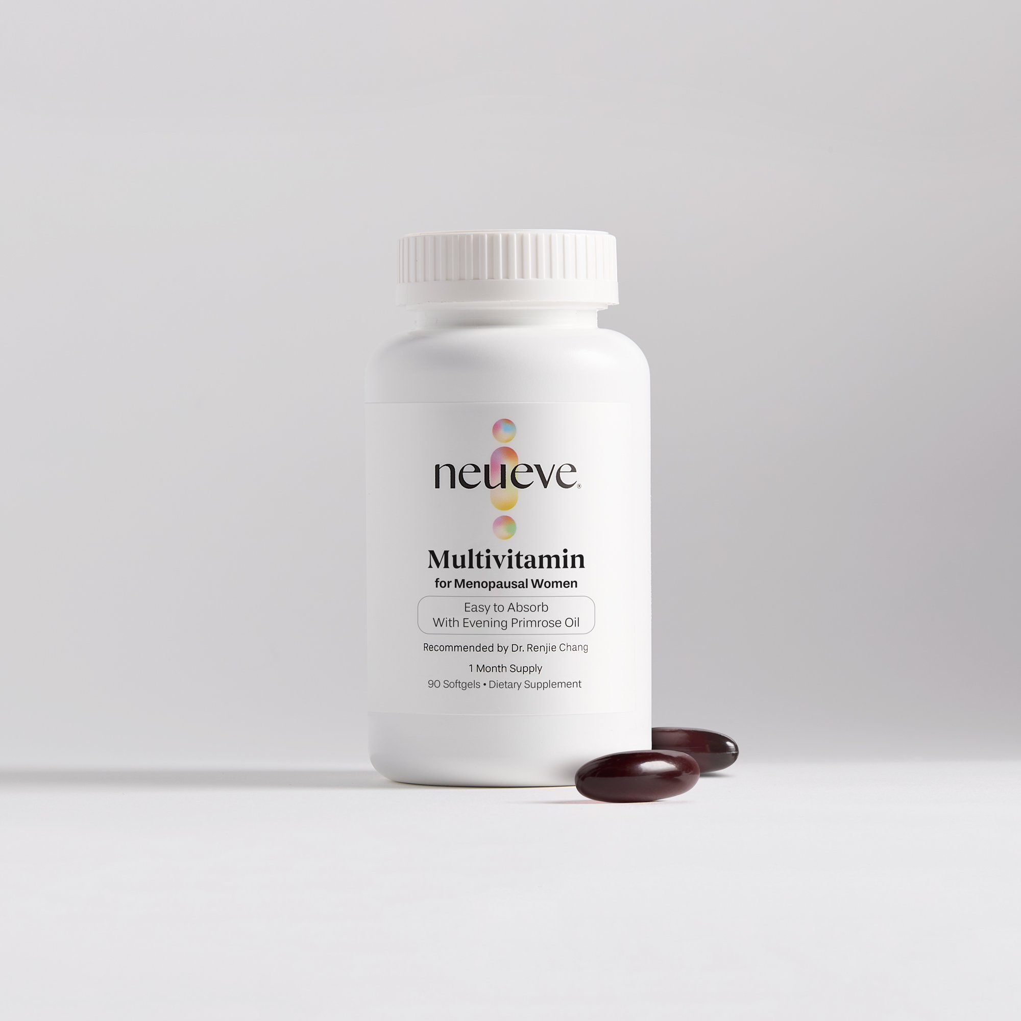 NeuEve Multivitamin for Menopausal Women, Easy to Absorb with Evening Primrose Oil, 90 Softgels
