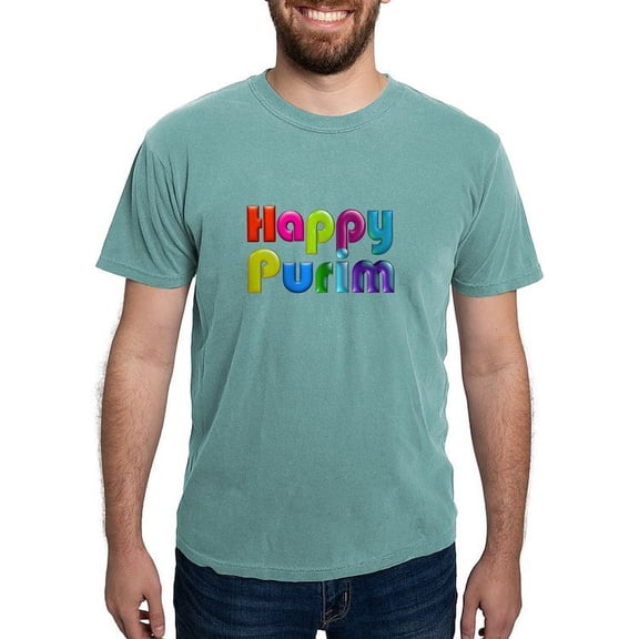 CafePress - Happy Purim T Shirt - Mens Comfort Colors Shirt