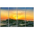 thumbnail image 2 of Soleil Brillant et Vagues Lumineuses, 2 of 3