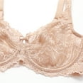 thumbnail image 2 of DELIMIRA Women's Plus Size Minimizer Bras Full Coverage Lace Unlined Underwire Bra B-K Cups, 2 of 3