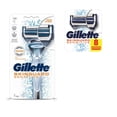 thumbnail image 1 of Gillette Skinguard Sensitive for Men Razor Handle + Refill Blade Cartridges, 1 of 1