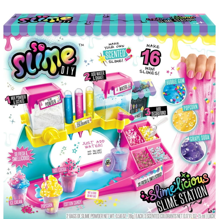  Canal Toys So Slime Glow Slime 5 Pack! Fun Glow in The Dark  Slime Kit with Container. Stretch, Squish & Play! : Toys & Games