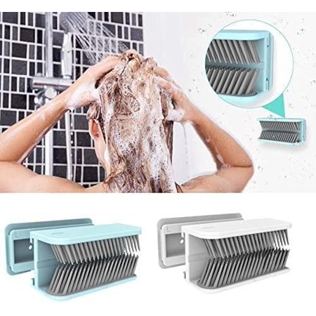 Shower Hair Catcher Wall Silicone Bathroom Hair Catcher Adhesive Drain Reusable Catcher Kitchen for Bathtub Hair Bedroom