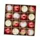 thumbnail image 1 of 16 piezas de adornos de bolas navideñas, adornos colgantes de Navidad a granel, rojo y dorado, 1 of 9
